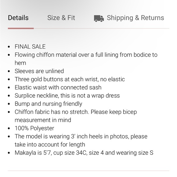 Baltic Born Lydia Maxi Dress Blush Size Medium - Picture 7 of 8